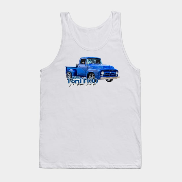 1956 Ford F100 Pickup Truck Tank Top by Gestalt Imagery